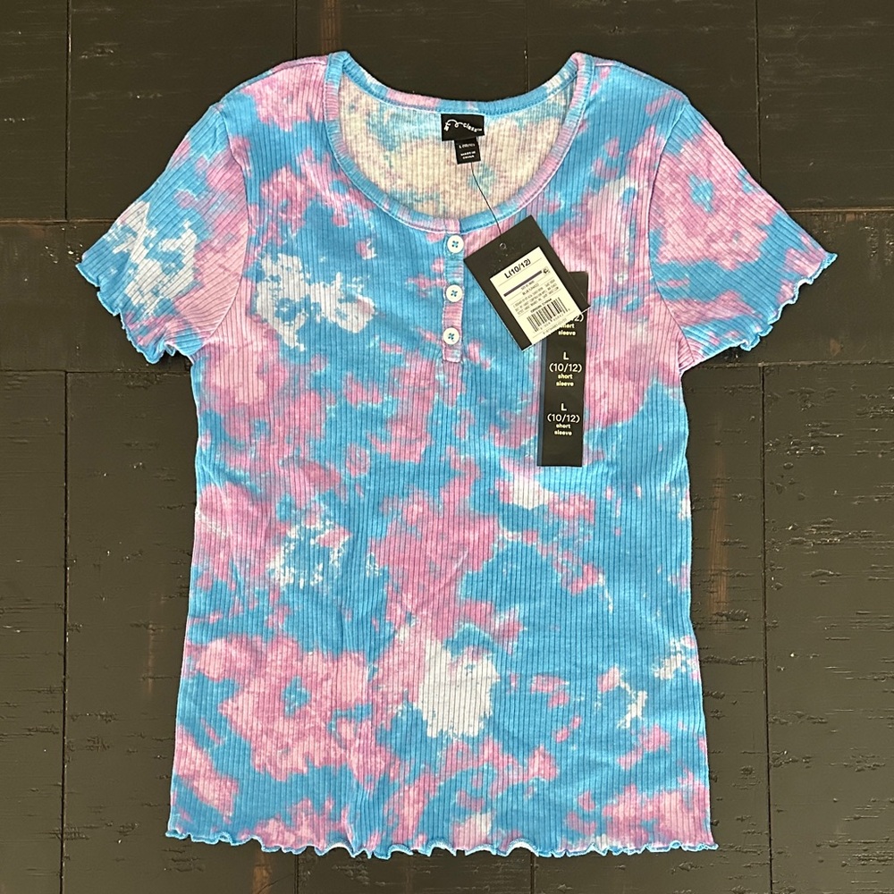 NWT Tie-Dye Shirt - Size L (10/12)